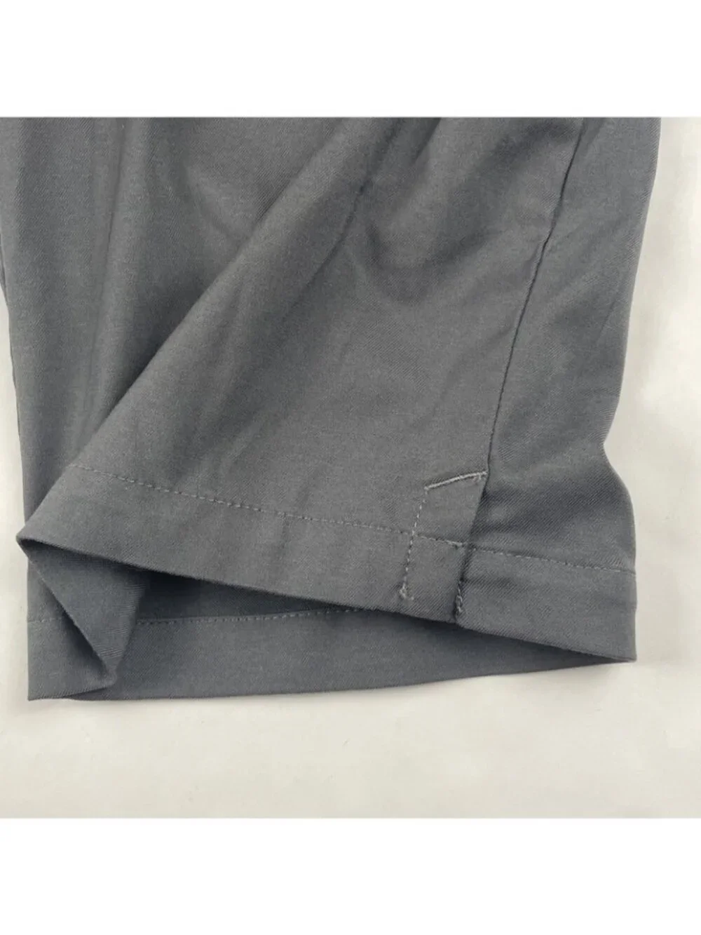 Lot Of 2 Nike Dri-FIT Golf Pants Men’s 40x30 Gray Black Flat Front Stretch
